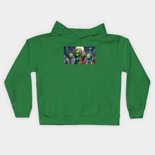 Christmas Alines Kids Hoodie